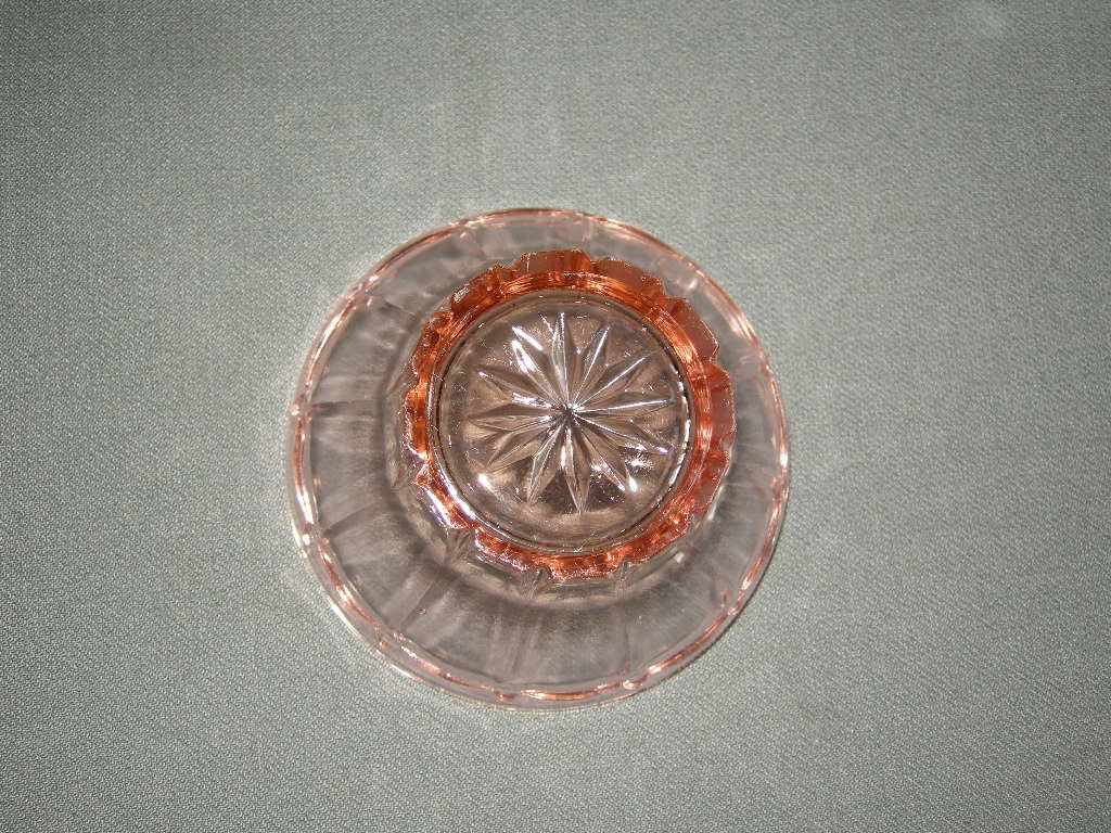 glas - kristal rose 109. 9 schaaltjes