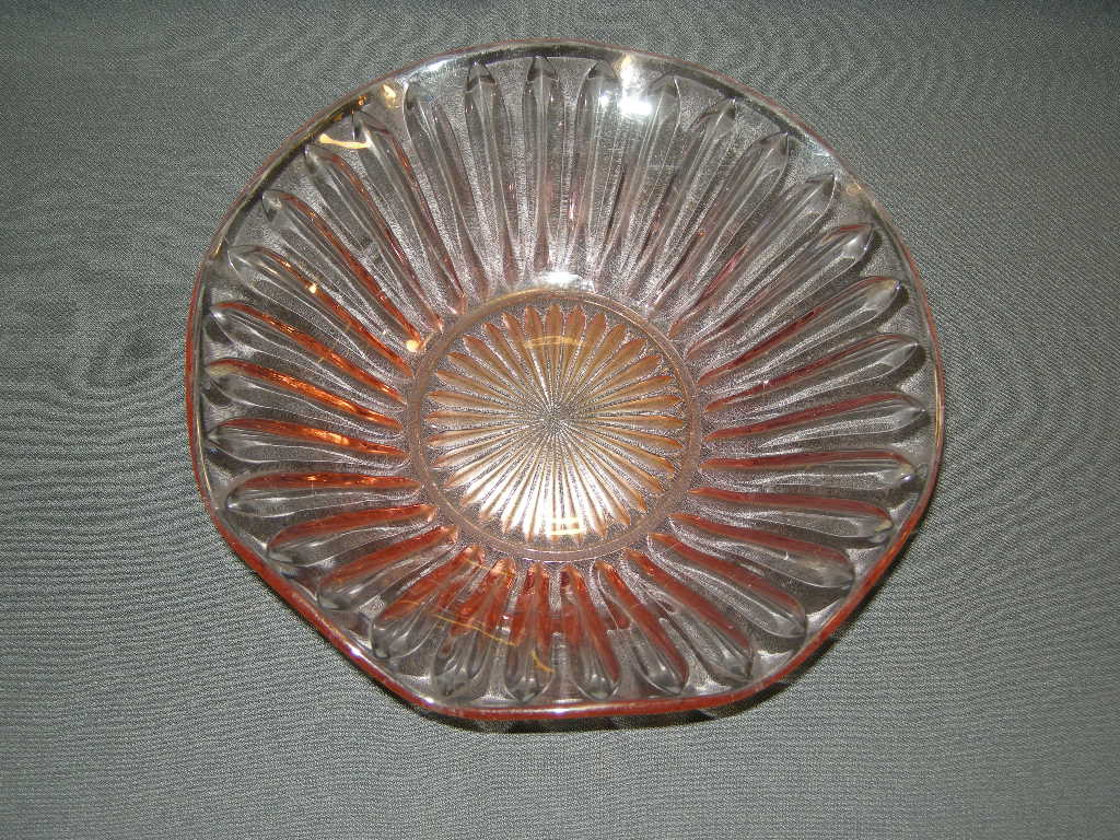 glas - kristal rose 013. schaaltje