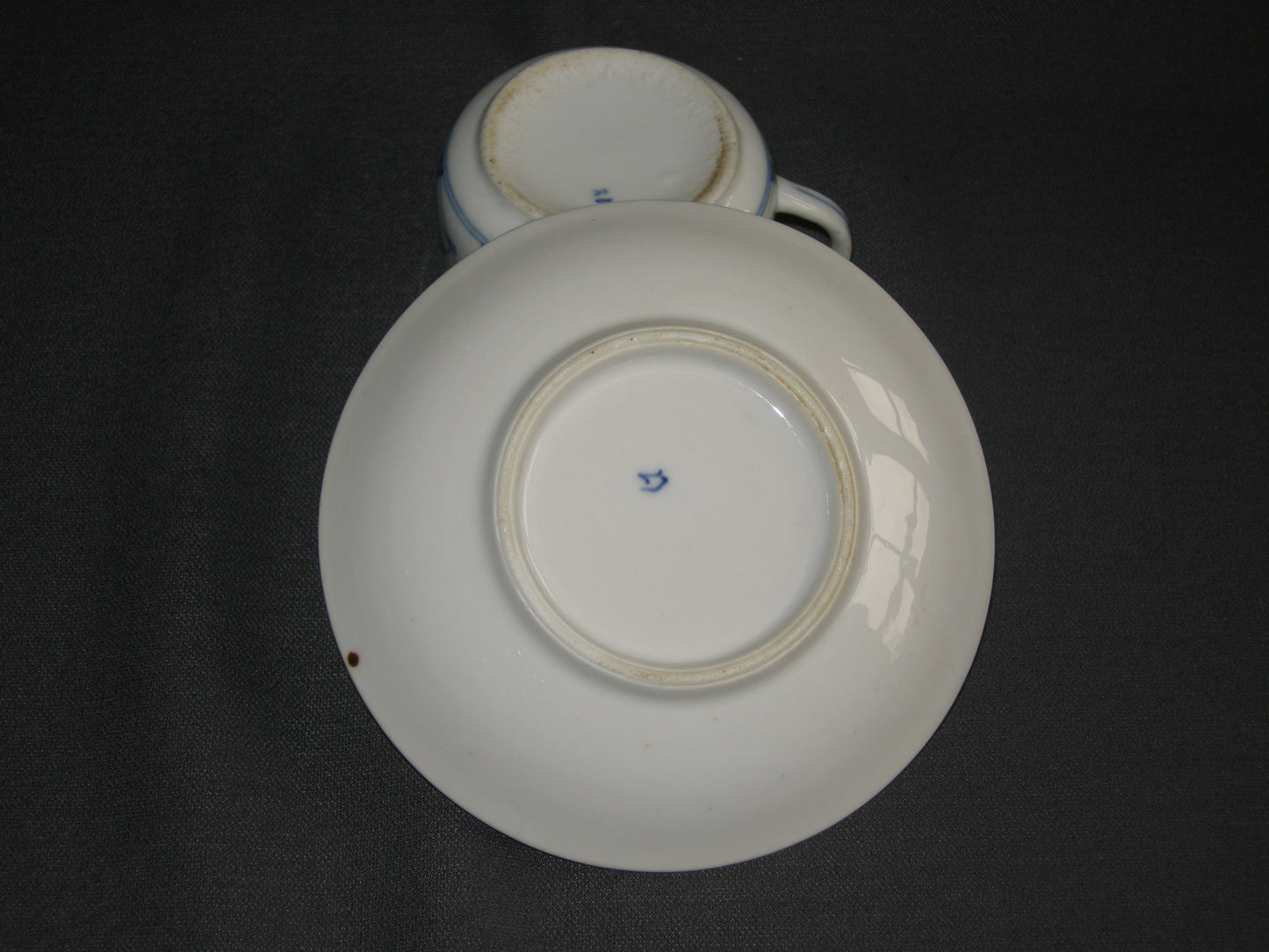 Diverse Blau Saks 014. theekop & schotel