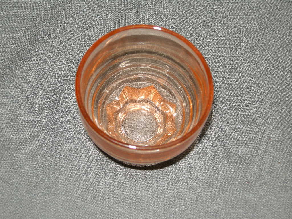 glas - kristal rose 019. glaasje