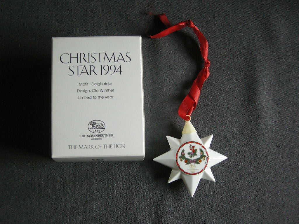 Hütschenreuther Kerstster / Weihnachtsstern 1994