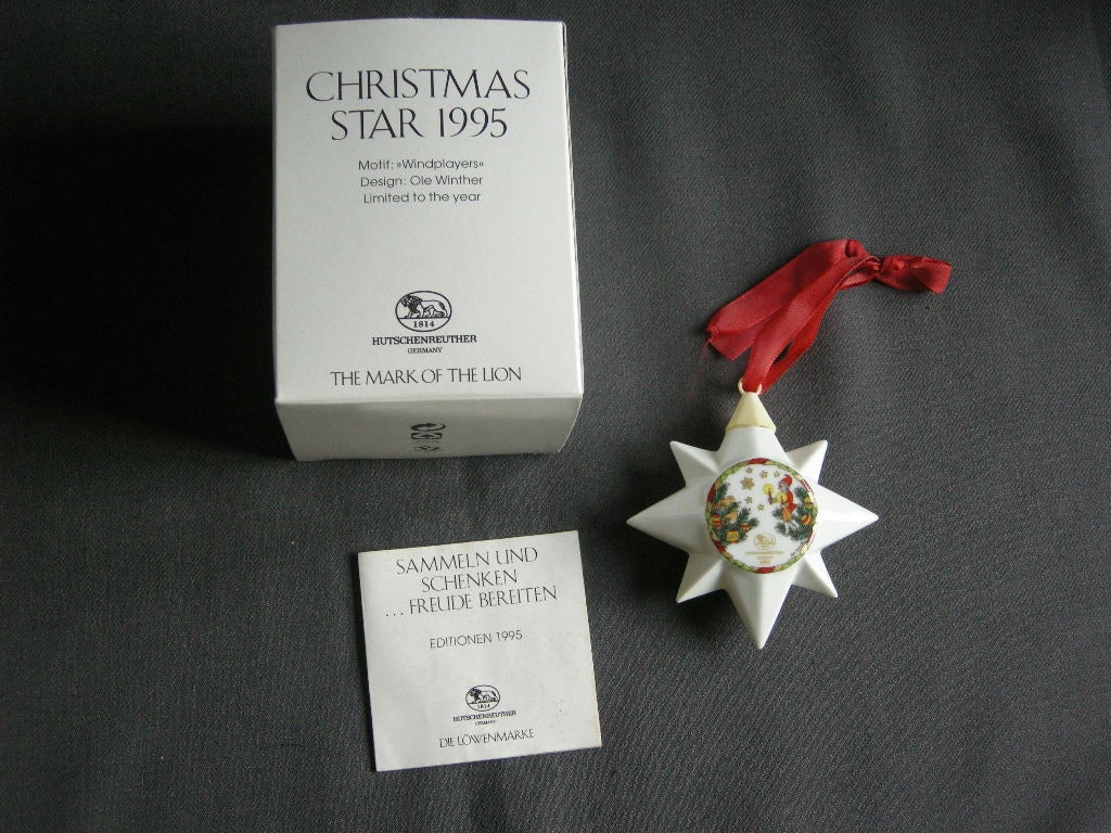Hütschenreuther Kerstster / Weihnachtsstern 1995