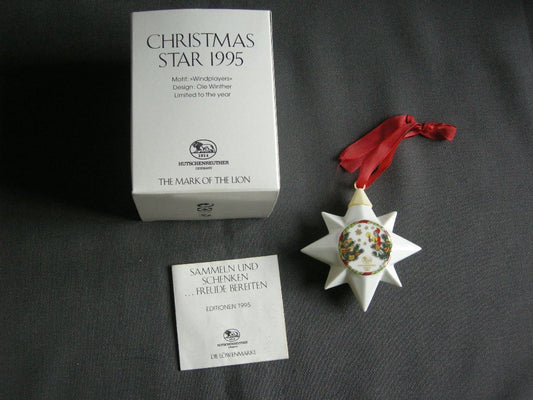 Hütschenreuther Kerstster / Weihnachtsstern 1995