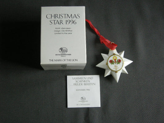 Hütschenreuther Kerstster / Weihnachtsstern 1996