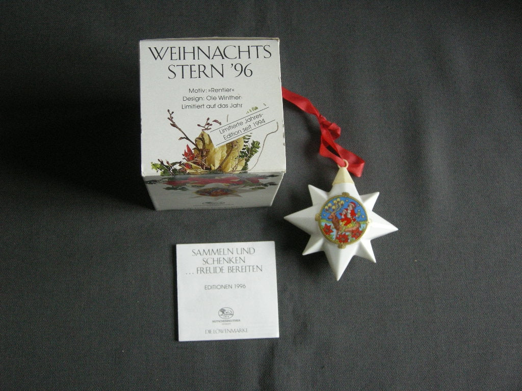 Hütschenreuther Kerstster / Weihnachtsstern 1996