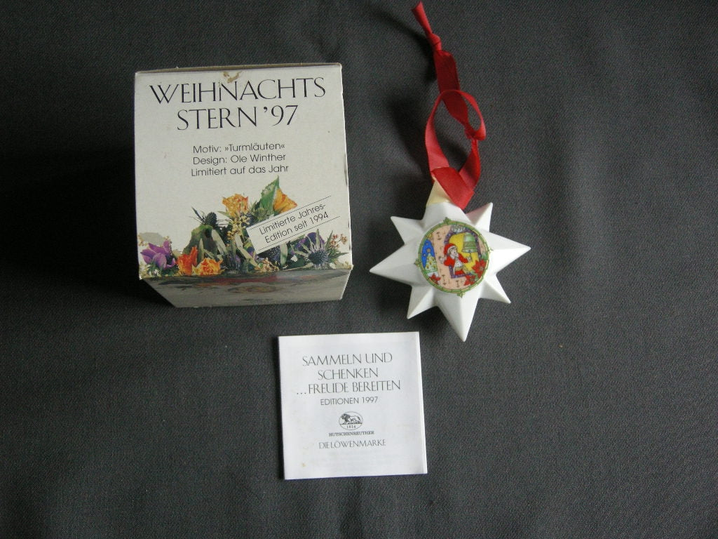Hütschenreuther Kerstster / Weihnachtsstern 1997