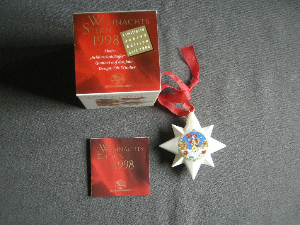 Hütschenreuther Kerstster / Weihnachtsstern 1998
