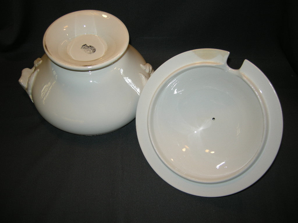 Boch Freres Keramic spierwit dekschaal