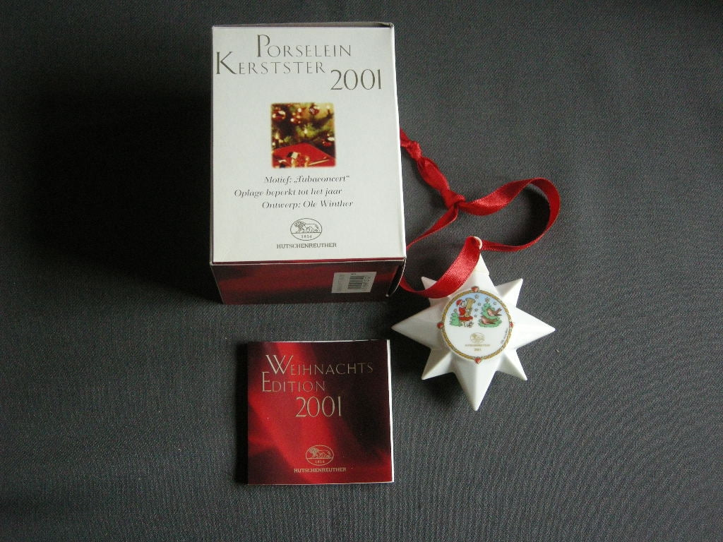 Hütschenreuther Kerstster / Weihnachtsstern 2001