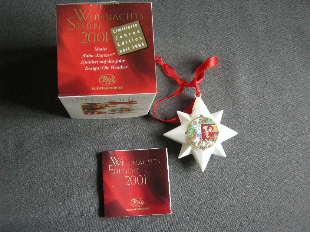 Hütschenreuther Kerstster / Weihnachtsstern 2001