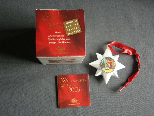 Hütschenreuther Kerstster / Weihnachtsstern 2003