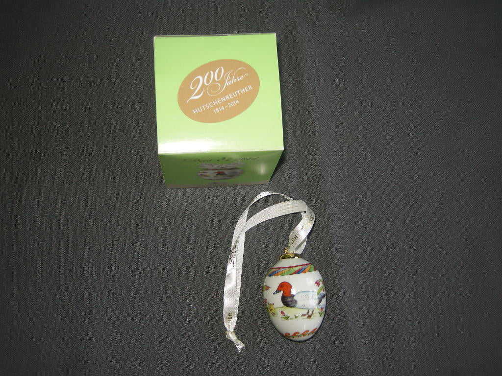 Hütschenreuther ei/ Das Ei 2014 Tafeleend
