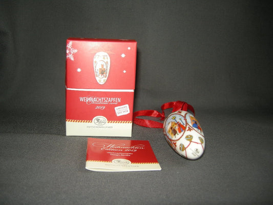 Hütschenreuther kerstpegel / Weihnachtszapfen 2019
