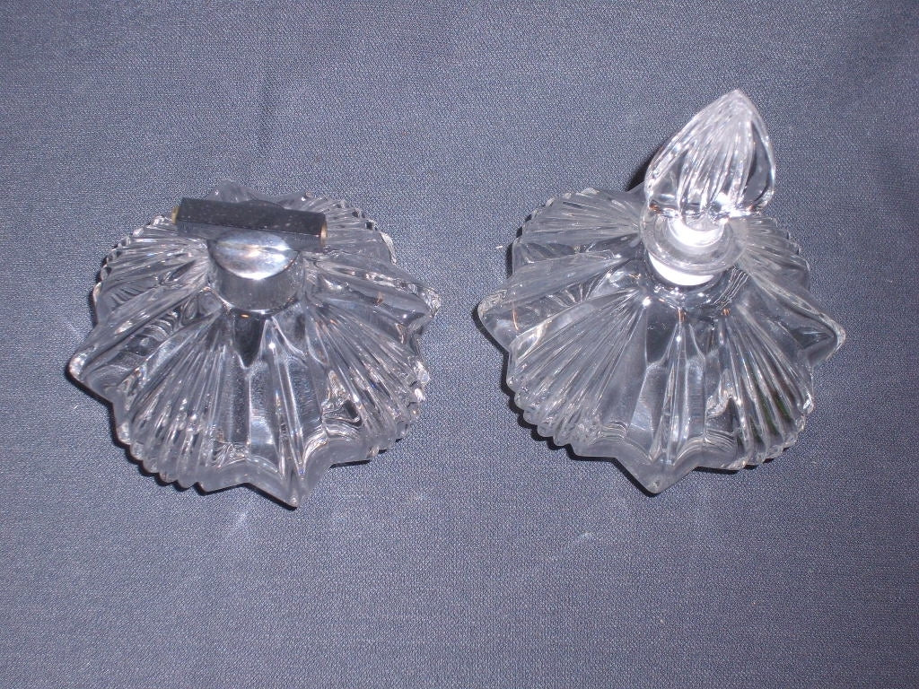 Gebruikt glas - kristal 28. parfumset