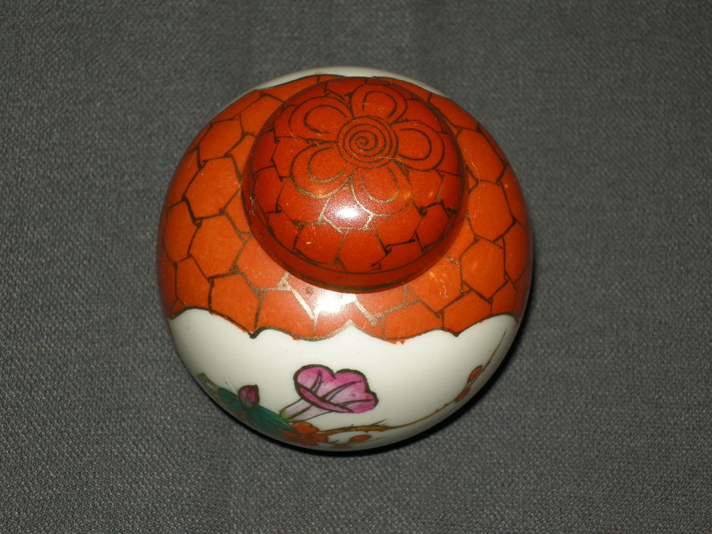Diverse gemberpotten 003. oranje - decor