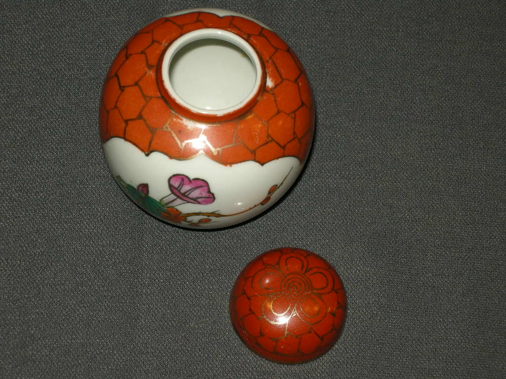 Diverse gemberpotten 003. oranje - decor