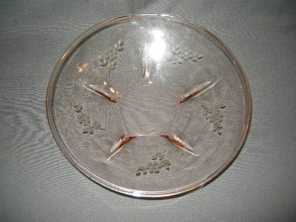 glas - kristal rose 032. schaaltje