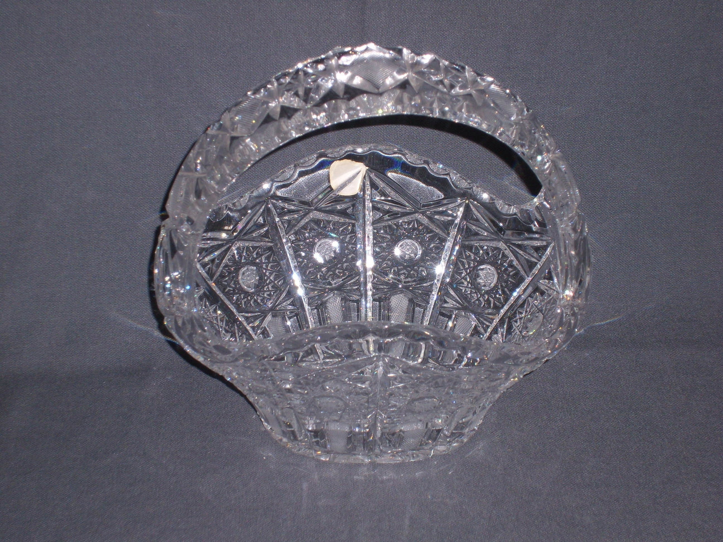 Gebruikt glas / kristal hengselmand