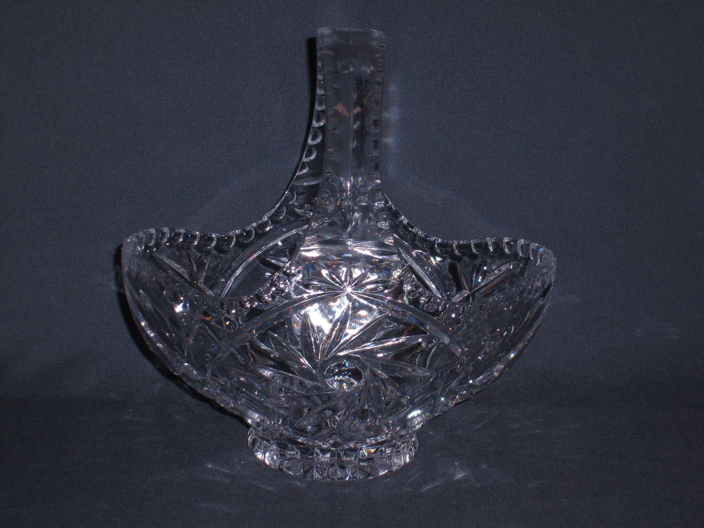 Gebruikt glas / kristal hengselmand