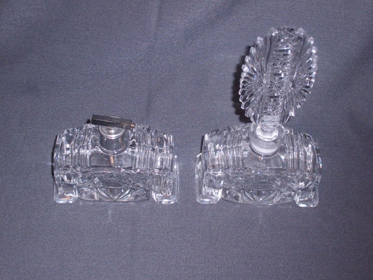 Gebruikt glas - kristal 29. parfumset