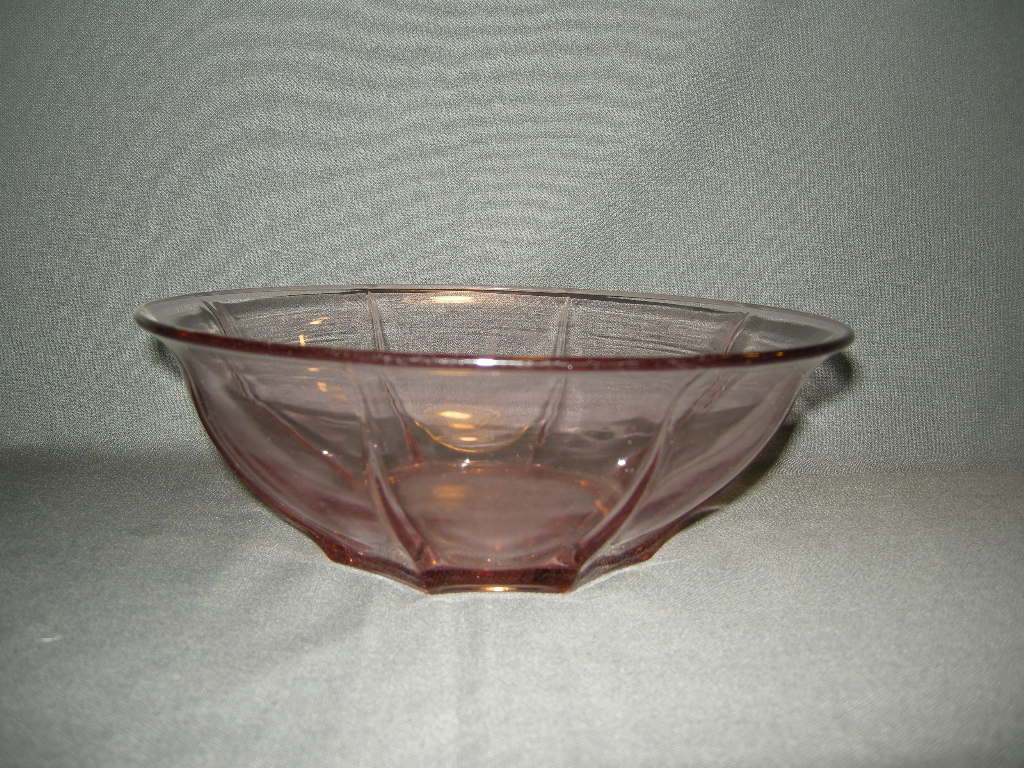 glas - kristal rose 033. schaal