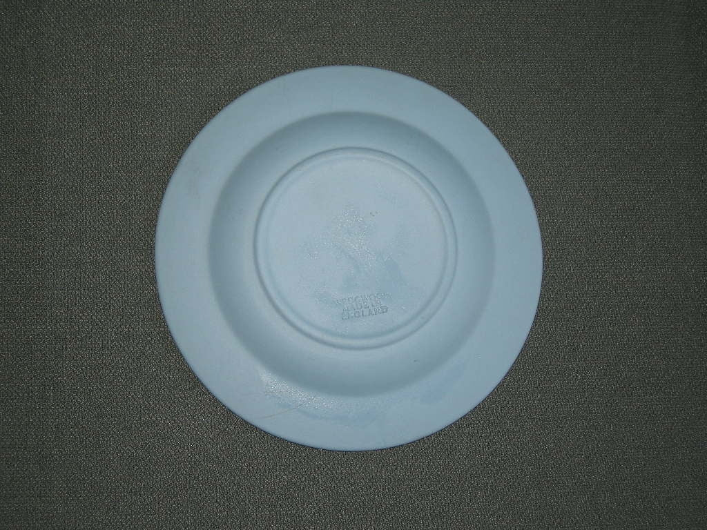 Wedgwood Jasperware blauw 036. bordje O11,1 cm. John F. Kennedy