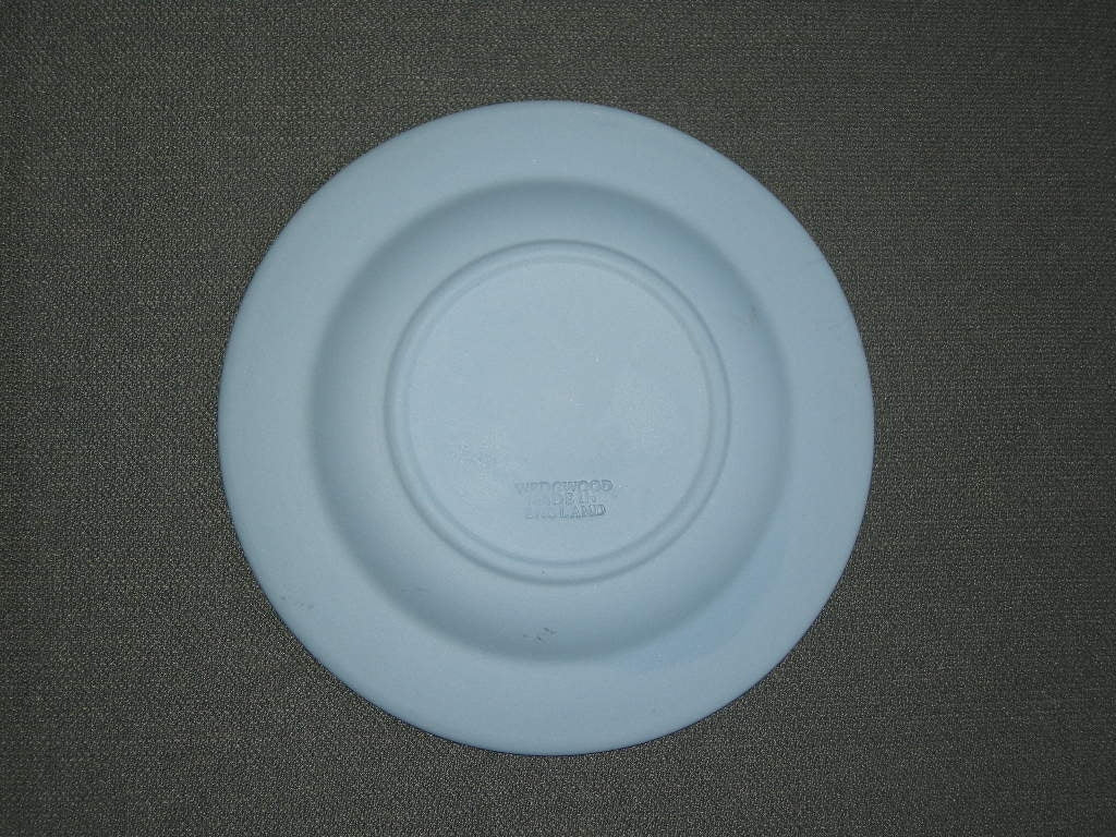 Wedgwood Jasperware blauw 037. bordje O11,1 cm. William Shakespeare