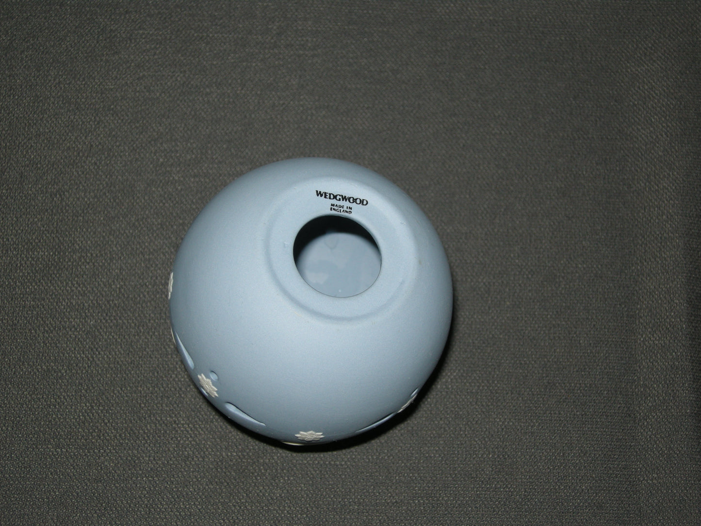Wedgwood Jasperware blauw 060. potpourri bol