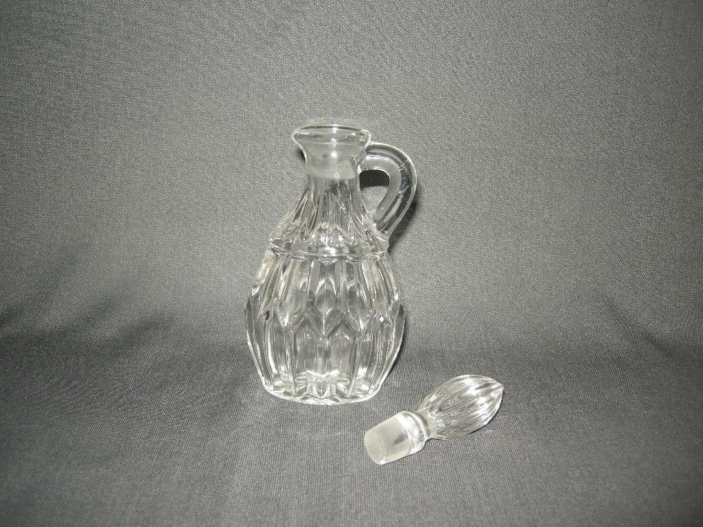 Gebruikt glas / kristal karaf 664
