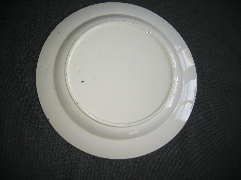 Petrus Regout Ruth & Boaz blauw 001. bord O25,5 cm.