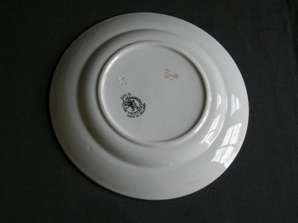 Societe Ceramique decor 1675 bord Utrecht