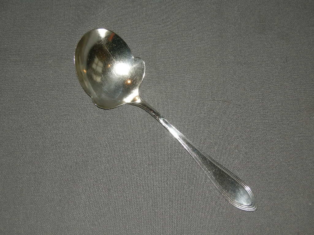 Wellner verzilverd aardappellepel