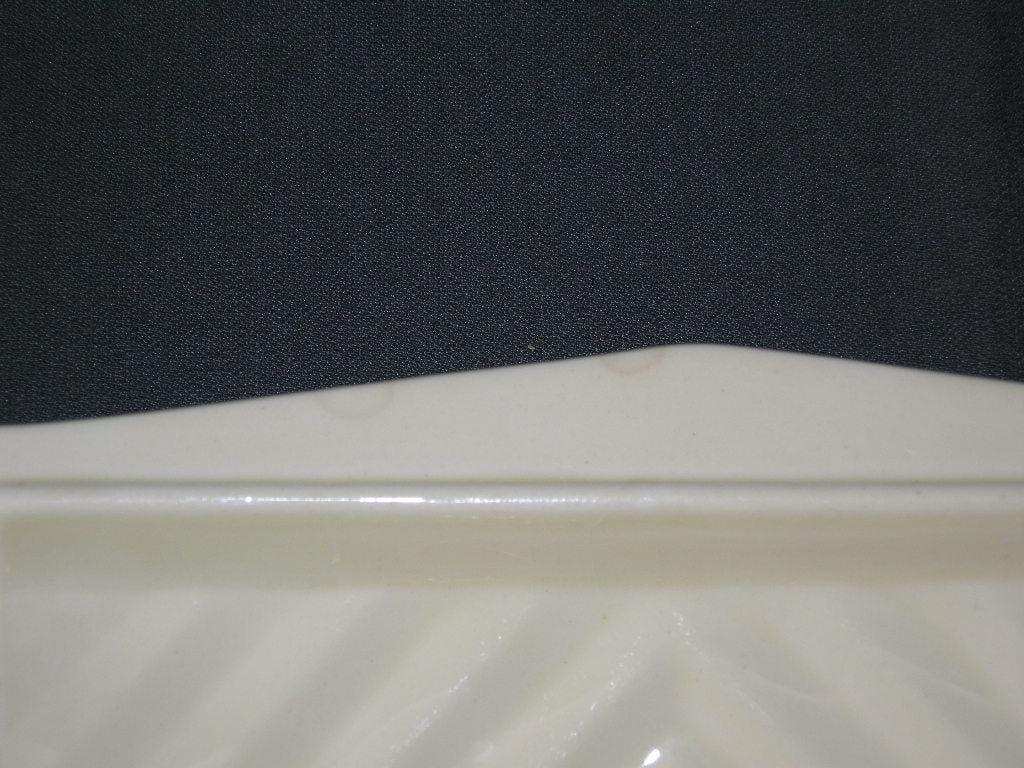 Societe Ceramique roomwit 001. aspergeschaal