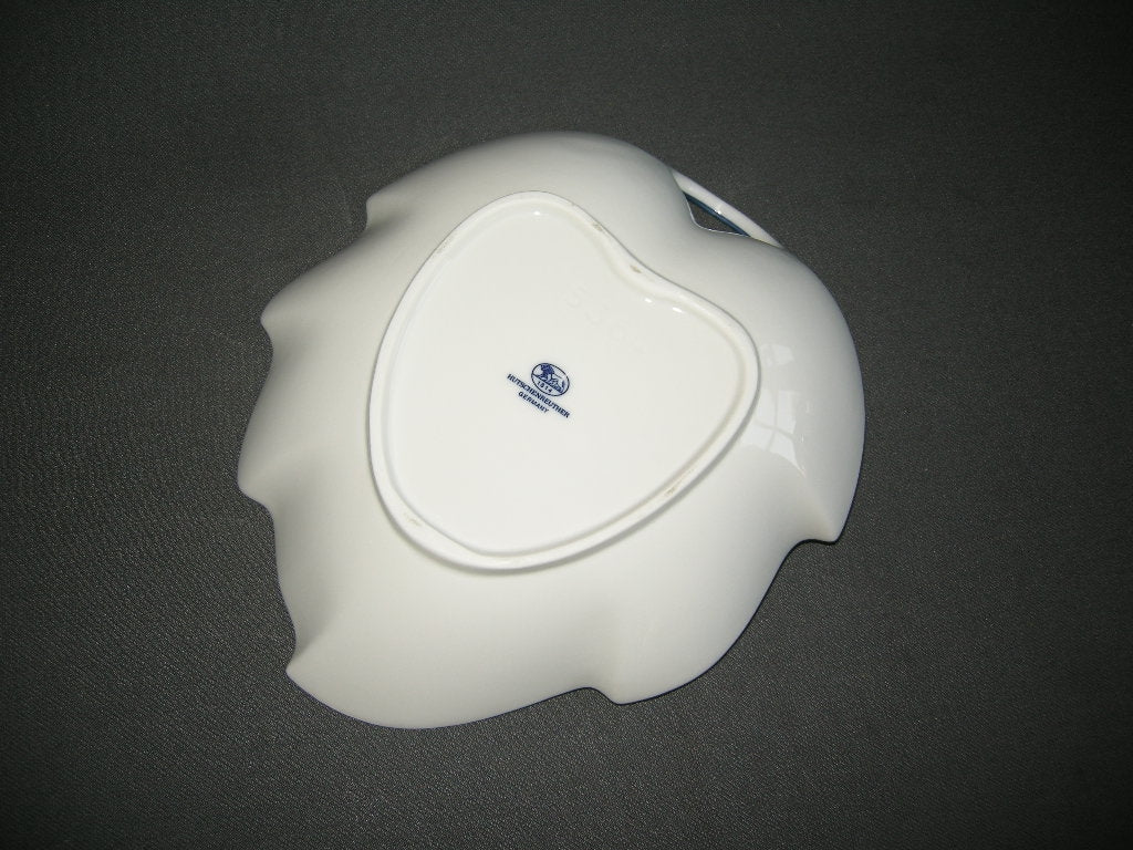 Hütschenreuther Blau Zwiebelmuster bladschaal 21,5 cm.