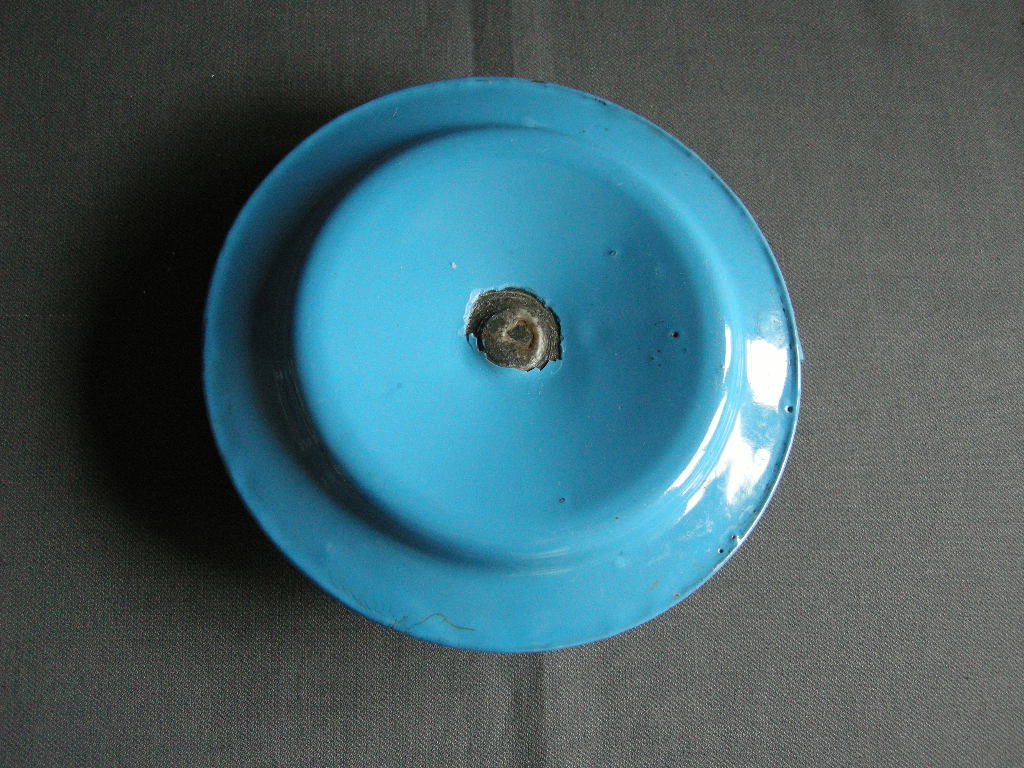 emaille blauw 002. blaker