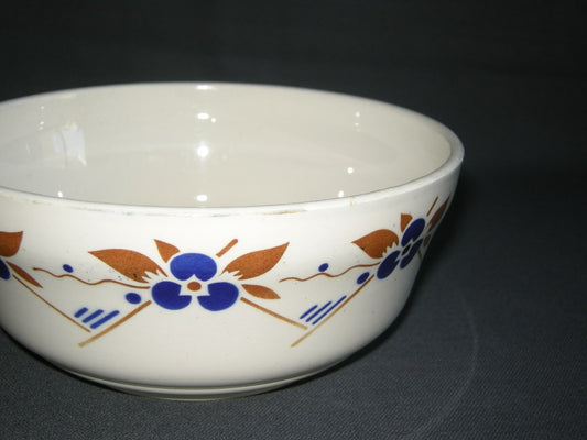Societe Ceramique decor SB 204 N blauw -  bruin decor nestschaal