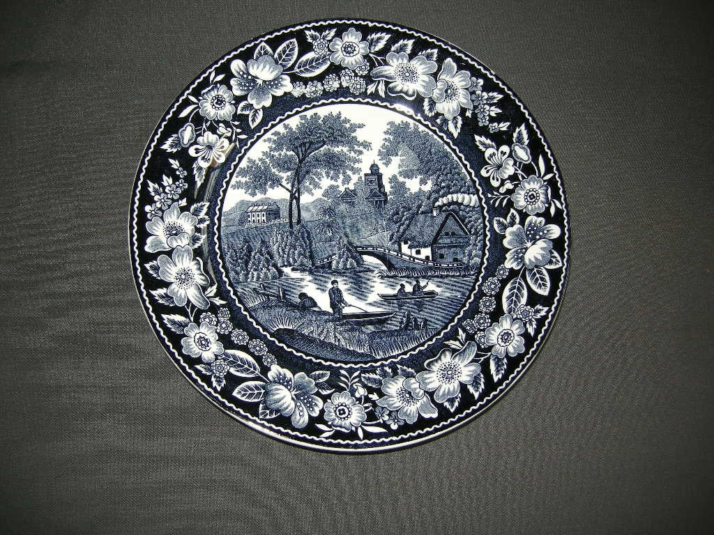 Societe Ceramique Wilderose dinerbord / ophangbord
