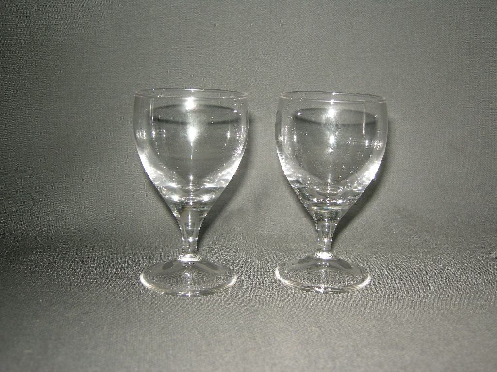 glas - kristal Leerdam Sylvia borrelglazen / bitterglazen O4,5 cm.