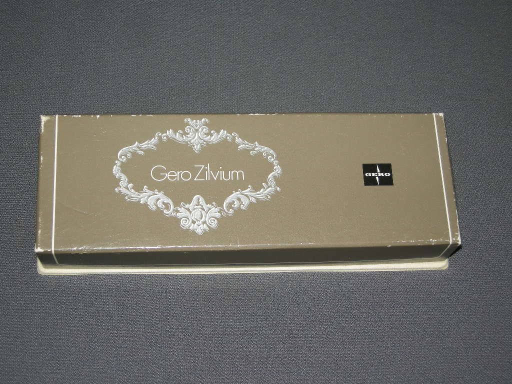 Gero verzilverd model 234 Excellence botermesjes