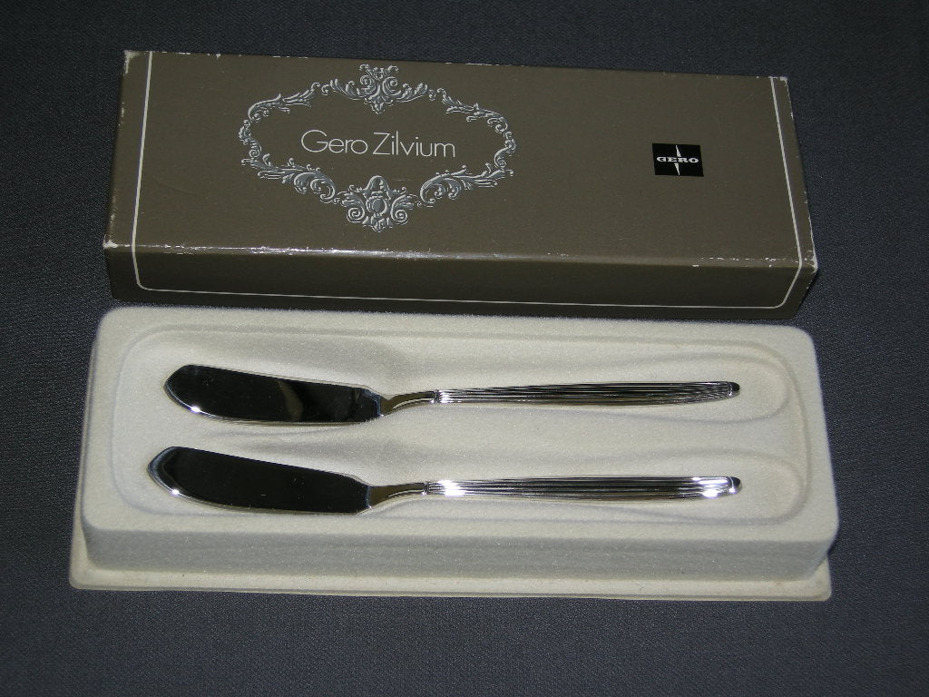Gero verzilverd model 234 Excellence botermesjes