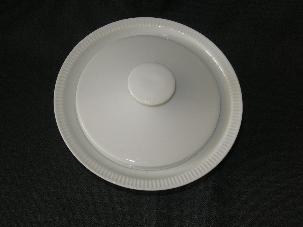 Arzberg Cannelee wit boterpot met deksel