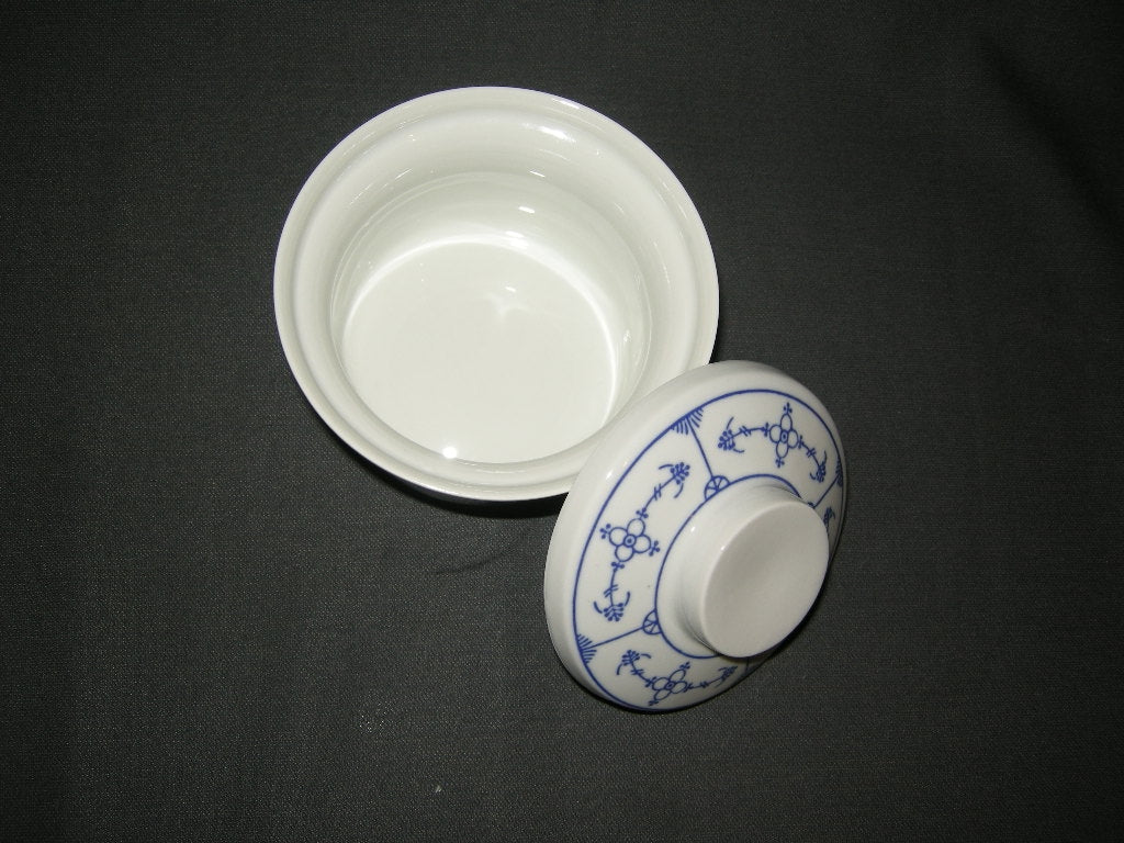 Jäger Blau Saks boterpot met knop op deksel
