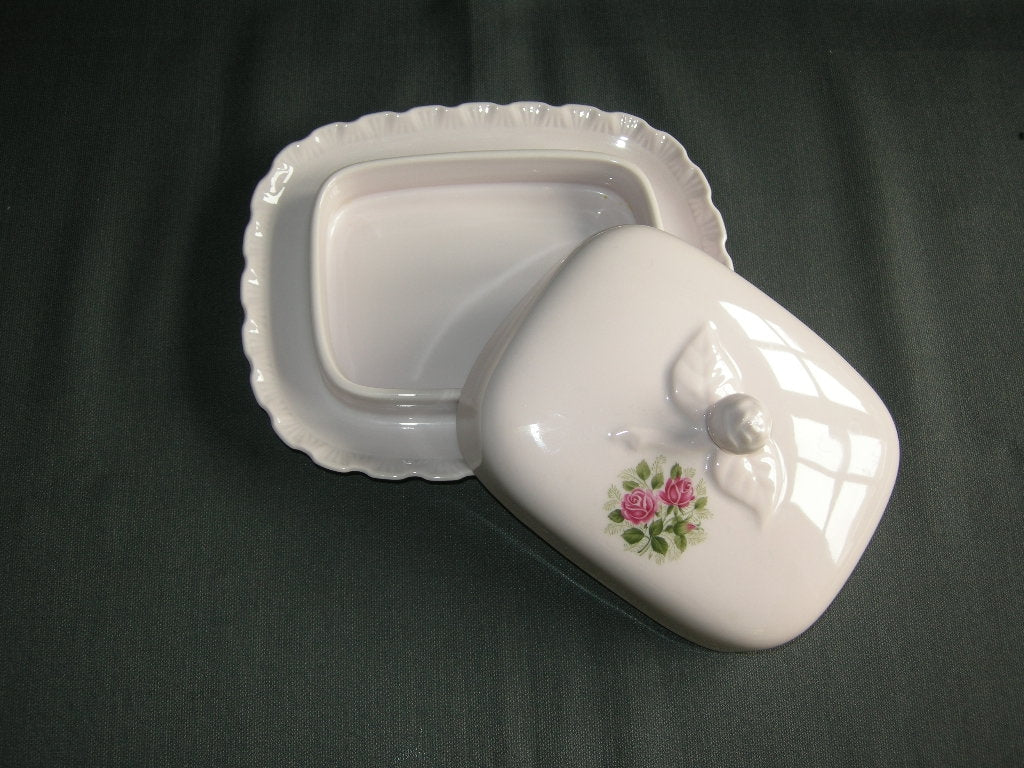 Hütschenreuther Porcelaine Rose decor kleine rozen botervloot