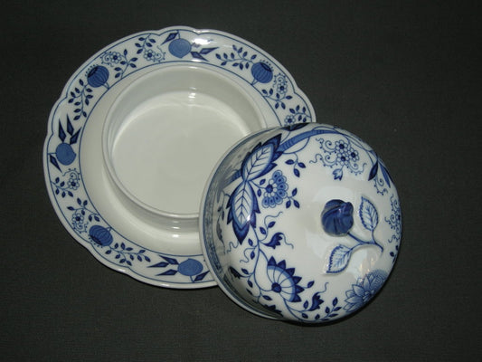 Hütschenreuther Blau Zwiebelmuster botervloot