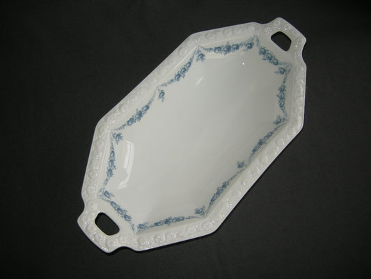 Rosenthal Maria Rosenkante Blau broodschaal