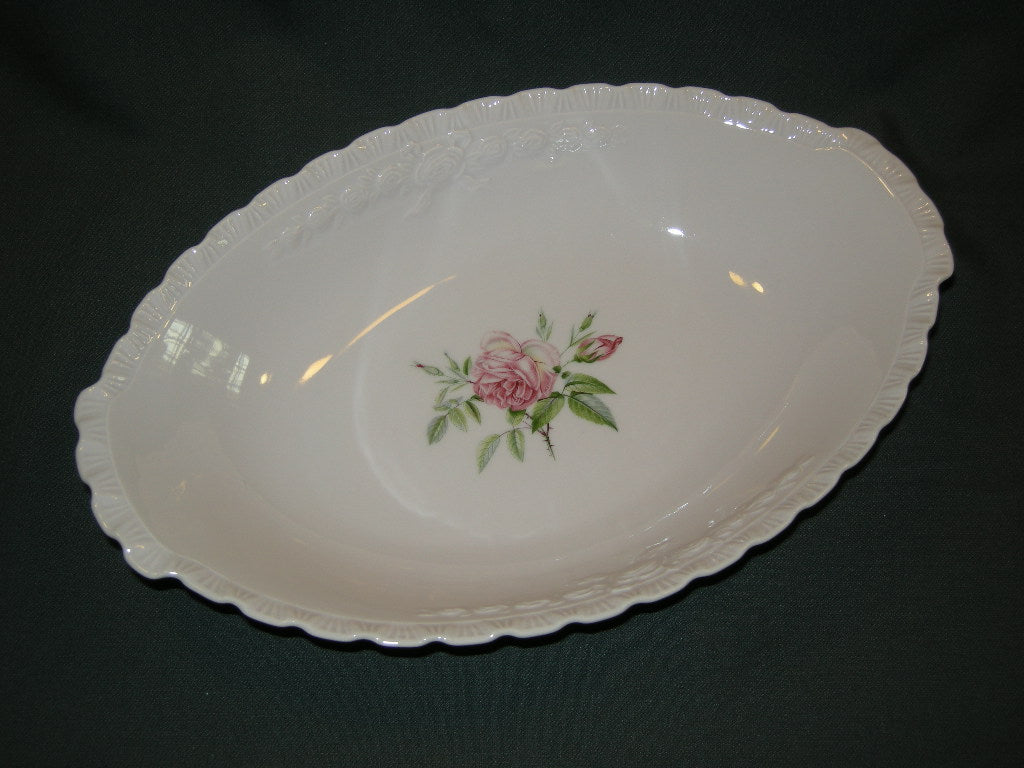 Hutschenreuther Porcelaine Rose Drache met roosdecor broodschaal