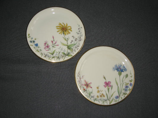Krautheim Wiesengrund & Bergeshöh'n cakebordjes O12,5 cm.