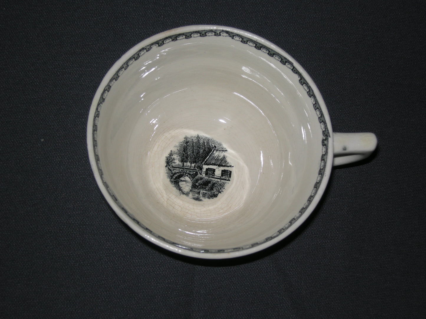 Societe Ceramique Landschap cappuccinokop & schotels