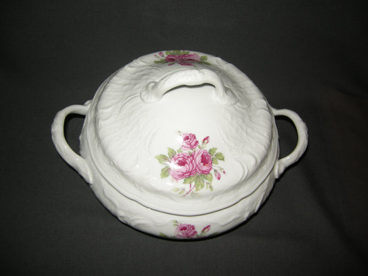 Rosenthal Sanssouci spierwit rose pioenroos dekschaal