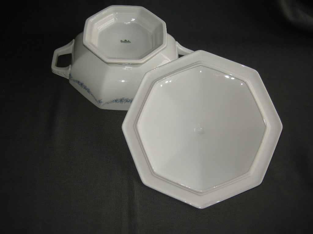 Rosenthal Maria Rosenkante Blau dekschaal